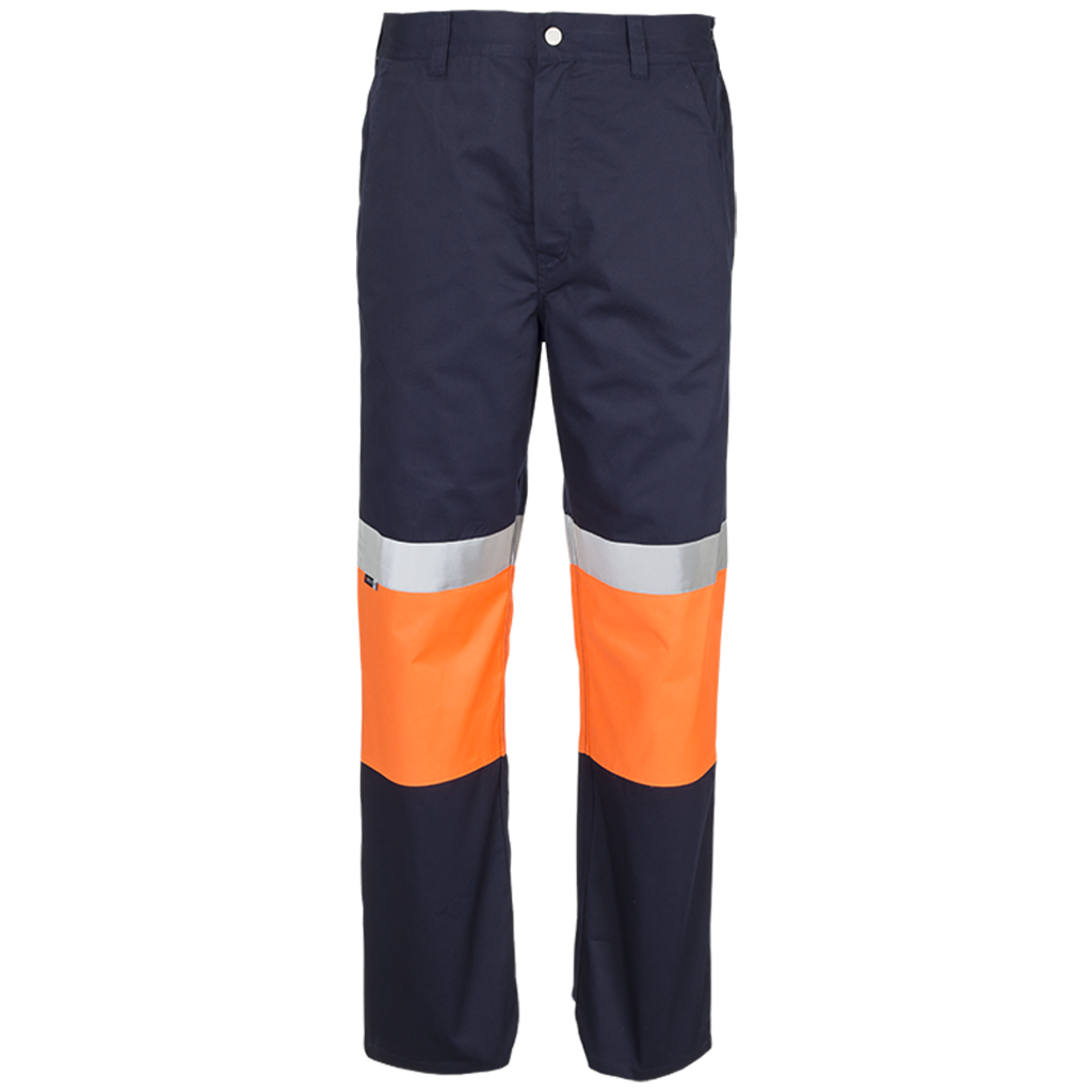 Jonsson Workwear Two Tone Reflective Work Trousers