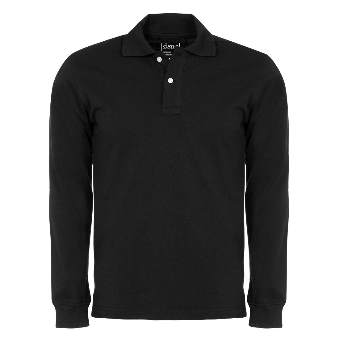 Jonsson Workwear | The Classic 100% Cotton Long Sleeve Golfer