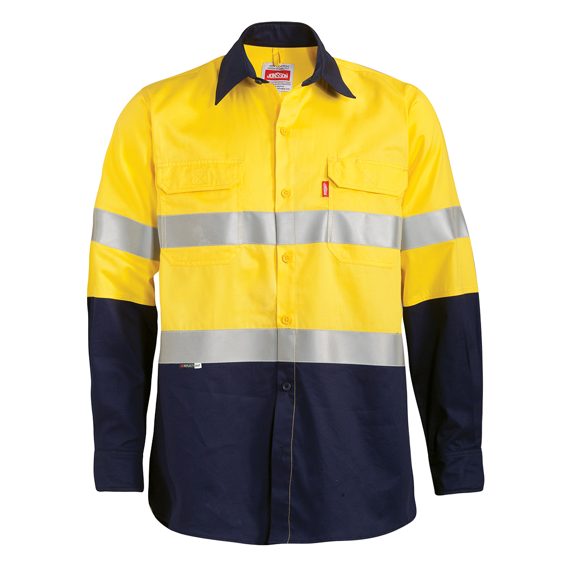 men's reflective work shirts