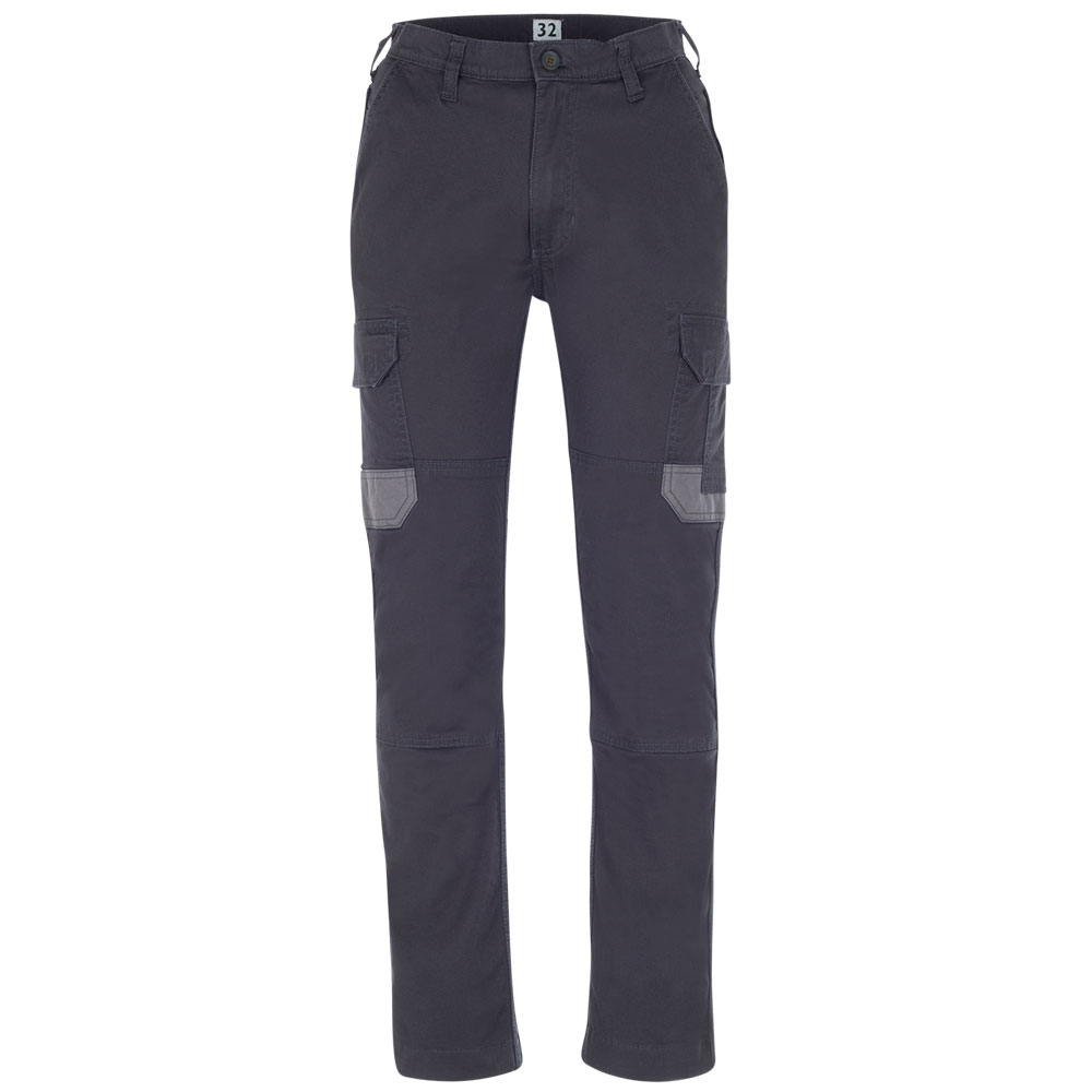 twill multi pocket cargo trousers