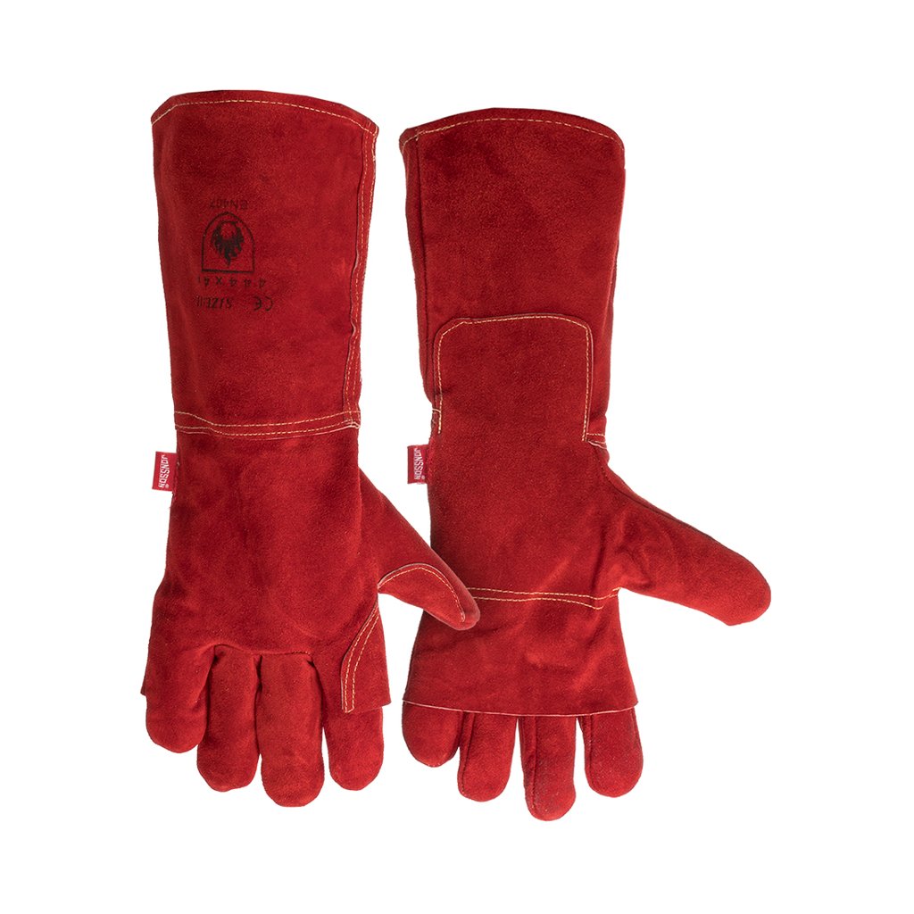Picture of Leather Heat Resistant Elbow Length Gloves