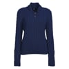 Picture of Women's Cable Knit Button Up Jersey