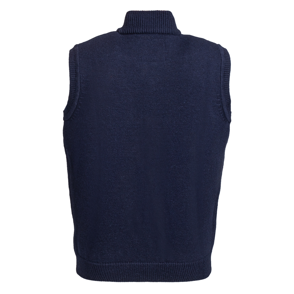 Jonsson Workwear | Men's Full Zip Sleeveless Jersey