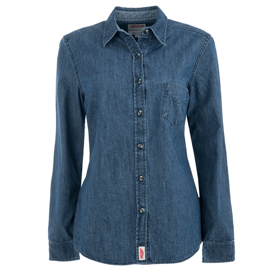 Picture of Women's Long Sleeve Denim Work Shirts