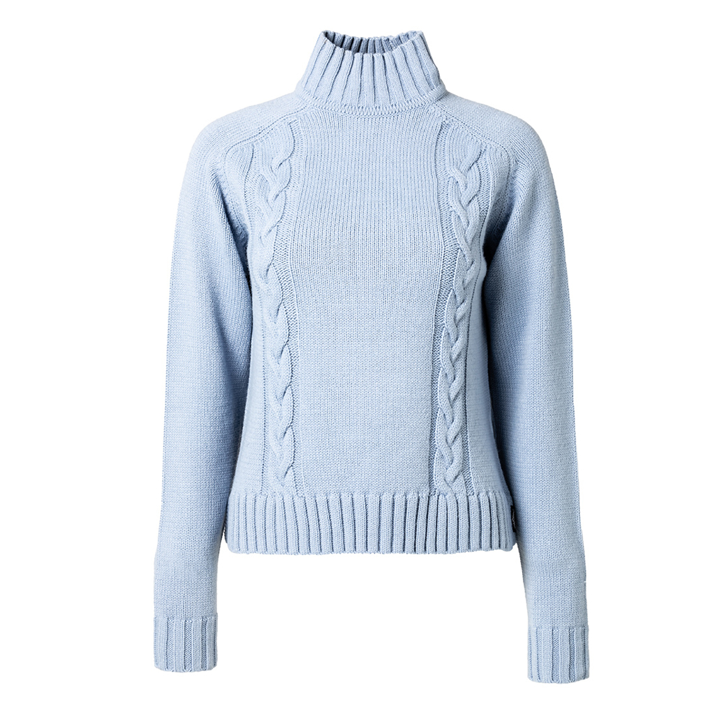 Jonsson Workwear | Women's Cable Polar Neck Jersey