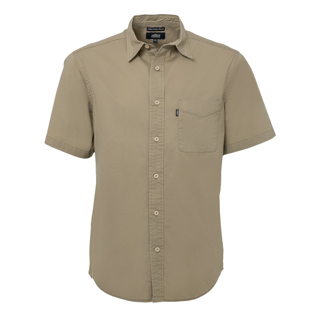 Jonsson Workwear | Cotton Poplin Stretch Short Sleeve Shirt