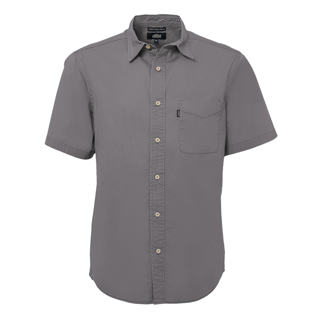 Jonsson Workwear | Cotton Poplin Stretch Short Sleeve Shirt