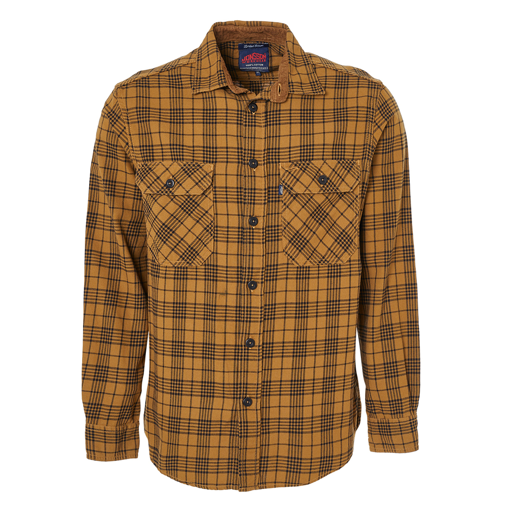 Jonsson Workwear | Long Sleeve Cotton Twill Shirt