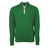Picture of Fine Gauge Cable Knit 1/4 Zip Jersey